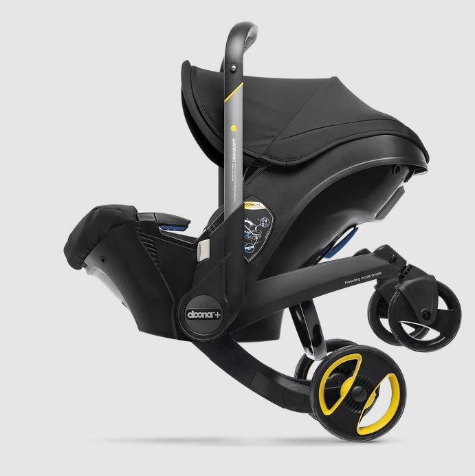 Doona+ Car Seat & Stroller – Nitro Black Compact Travel System