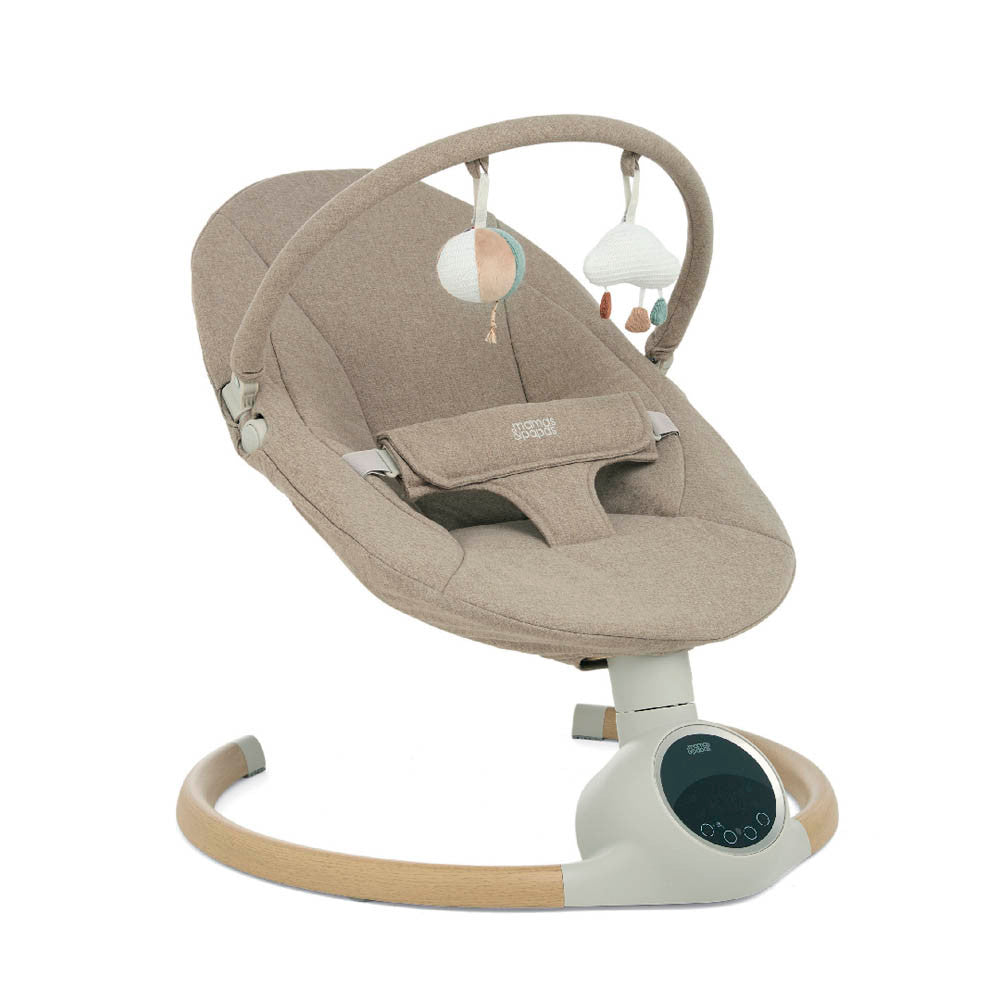 Mamas & Papas Alto Smart Baby Swing – Sand Electric Soothing Swing