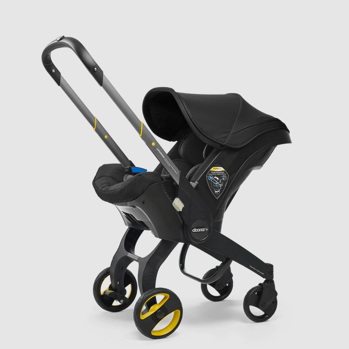 Doona+ Car Seat & Stroller – Nitro Black Compact Travel System