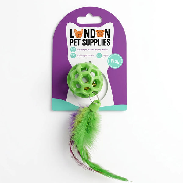 London Pet Supplies Jingle Ball Cat Toy for Cats