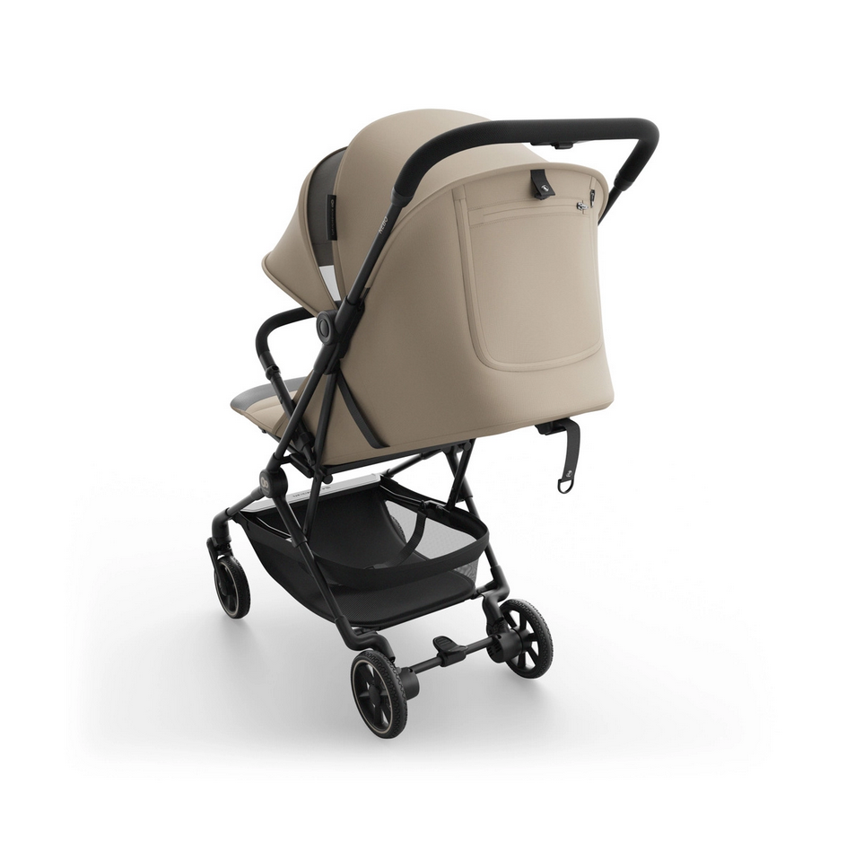 Kinderkraft Nebo Compact Stroller – Beige Lightweight Foldable Pushchair