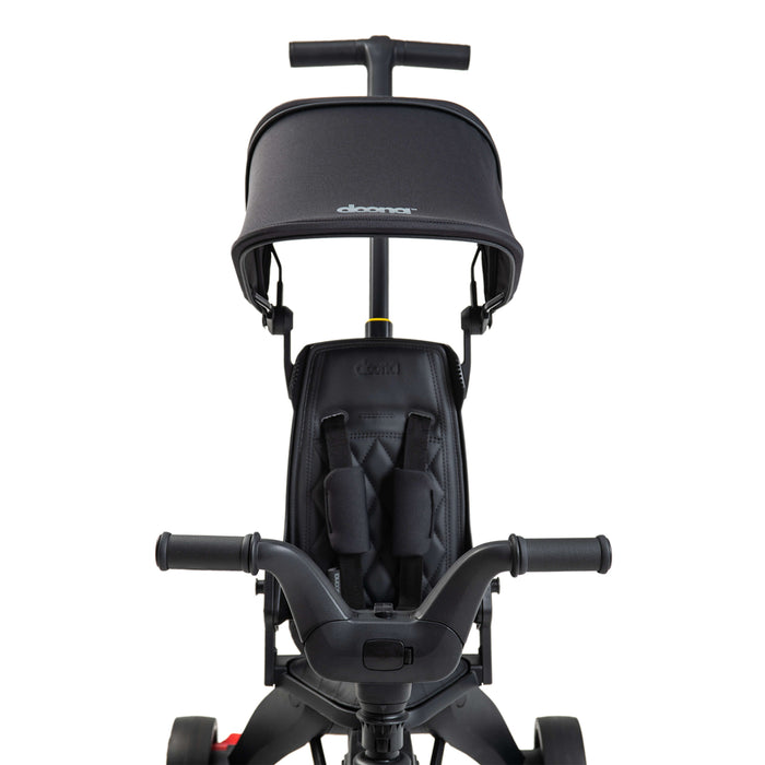 Doona Liki S5 Premium Foldable Toddler Trike with Travel Bag – Midnight Black