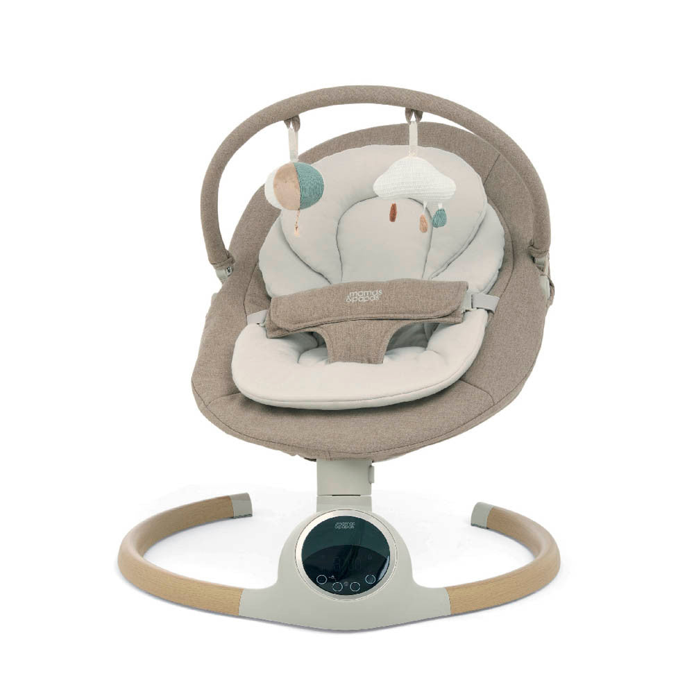 Mamas & Papas Alto Smart Baby Swing – Sand Electric Soothing Swing