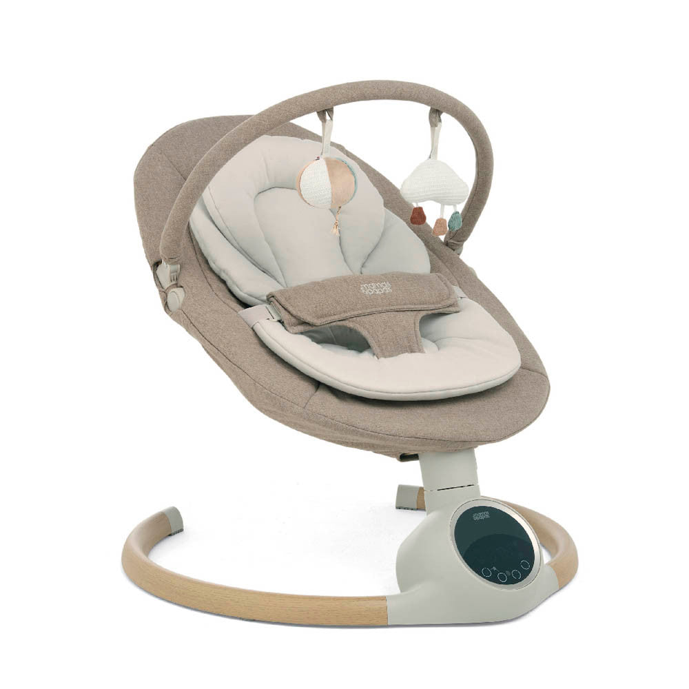 Mamas & Papas Alto Smart Baby Swing – Sand Electric Soothing Swing
