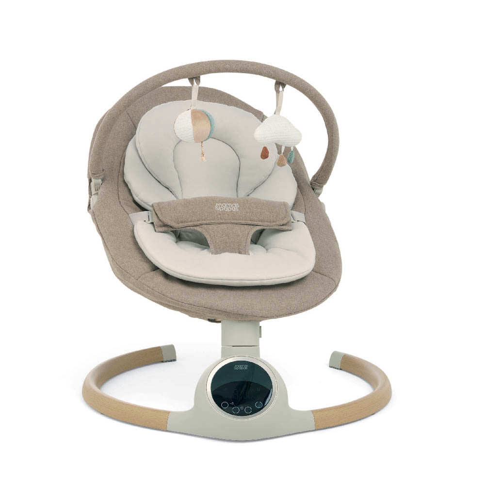 Mamas & Papas Alto Smart Baby Swing – Sand Electric Soothing Swing