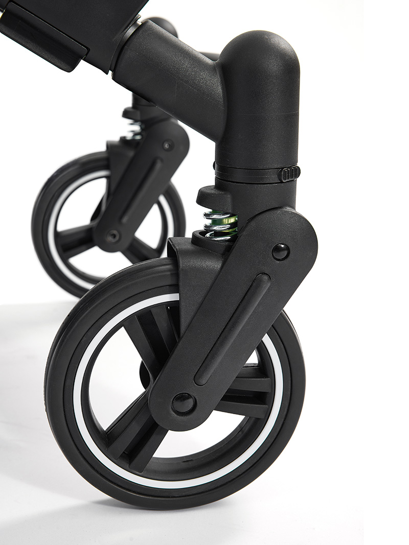 Foldable Twin Baby Stroller – Lightweight Double Seat Pushchair for Travel