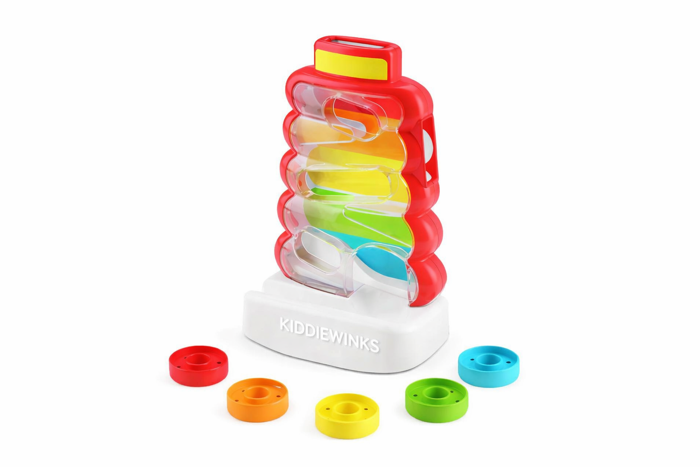 Kiddiewinks Baby Ball Drop Toy – Colourful Rolling Tower Educational Toy for Toddlers