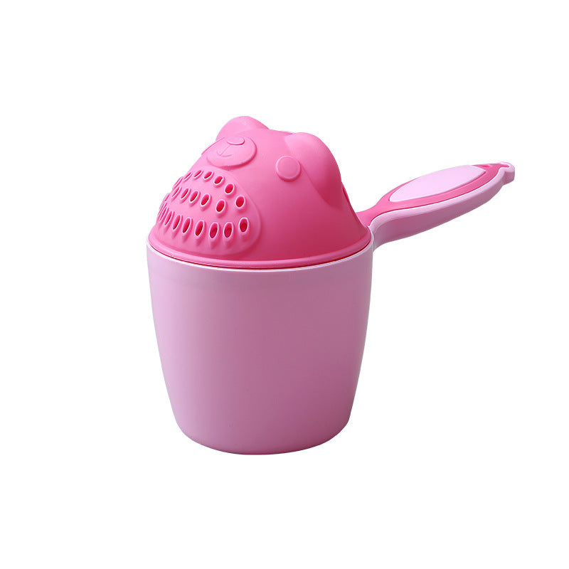 Baby Shampoo Rinse Cup – Cute Cartoon Bath Pour Cup for Toddlers & Kids