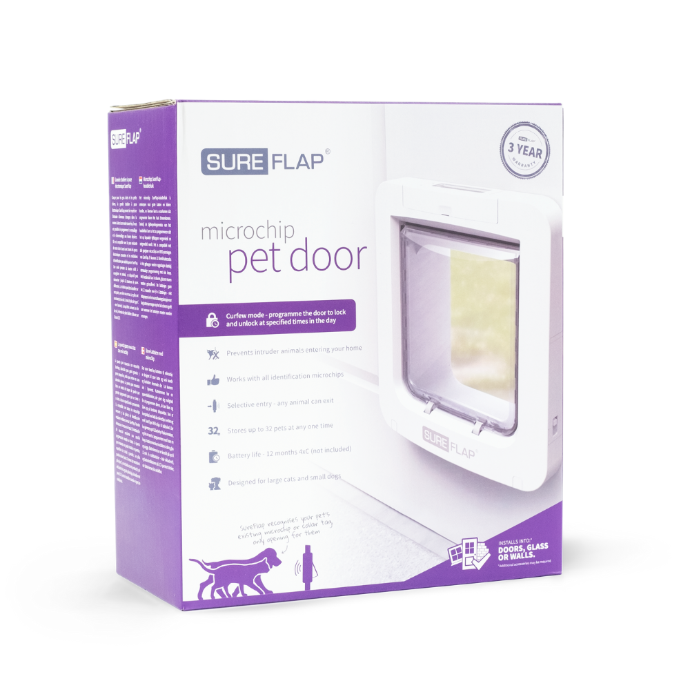 SureFlap Microchip Pet Door White